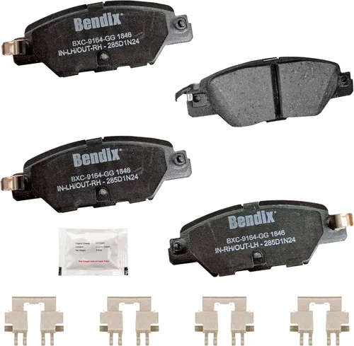 Vista 67 de Bendix Priority1 CFC154 - Juego de pastillas de freno de disco para Avanti II, Century, LeSabre, Regal, Riviera, chasis comercial, DeVille