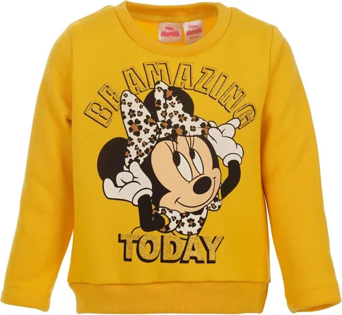 Vista 2 de Disney Minnie Mouse Baby Girls Fleece Sweatshirt and Leggings Outfit Set Infant to Big Kid