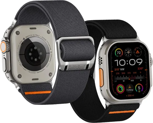 Vista 12 de Suitisbest Correa deportiva para Apple Watch Ultra 3/Ultra 2/Ultra Band de 1.929 in, 1.772 in, 1.811 in, 1.732 in, 1.654 in, correa de repuesto
