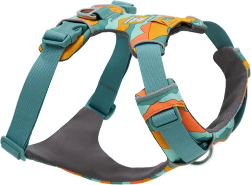 Vista 12 de Ruffwear, Front Range - Arnés reflectante para perro, suave y acolchado, de uso diario, con doble clip para correa, ajustable, ligero, para caminar