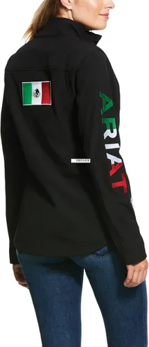 Vista 5 de ARIAT Women's Classic Team Mexico Softshell Water Resistant Jacket