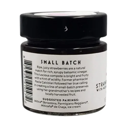 Vista 2 de Casa Forcello Compota balsámica de fresa, 4.94 OZ