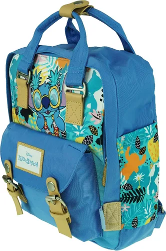 Vista 4 de KBNL Mochila de nailon de 12 pulgadas Mochilas Daypack M Lilostitch