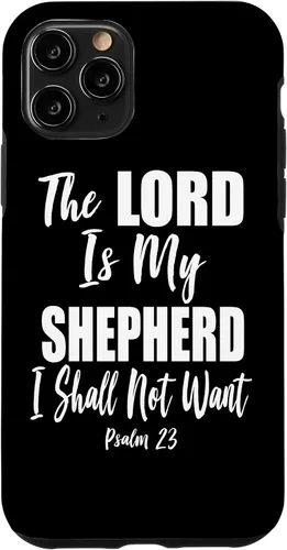 Vista 29 de The Lord is My Shepherd - Funda con versículo bíblico cristiano para iPhone 17