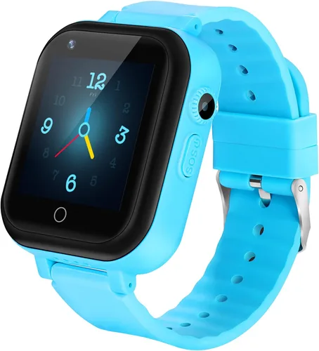 Vista 16 de OKYUK Reloj inteligente con GPS 4G para niñas y niños, IP67, impermeable, deportivo, reloj inteligente para niños, con cámara, WiFi, videollamada