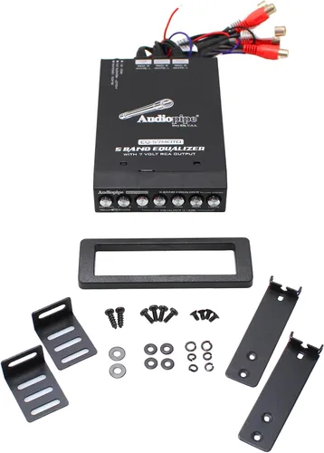 Vista 2 de Audiopipe Ecualizador gráfico de 5 bandas con controlador de línea de 7 V (EQ-57MOTO)