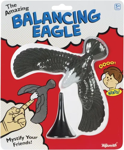 Vista 2 de Juguete de águila para balancear de Toysmith(7 pulgadas)