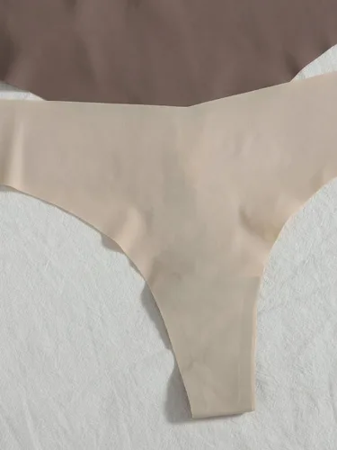 Vista 4 de SheIn 7 pares de ropa interior sin costuras para mujer