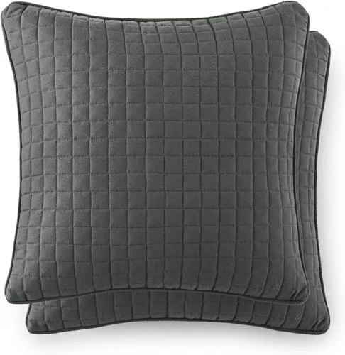 Vista 64 de Fundas Southshore Fine Linens Vilano Springs, para almohada, acolchadas, Microfibra, Pizarra, 20" x 36" 15 - Pizarra