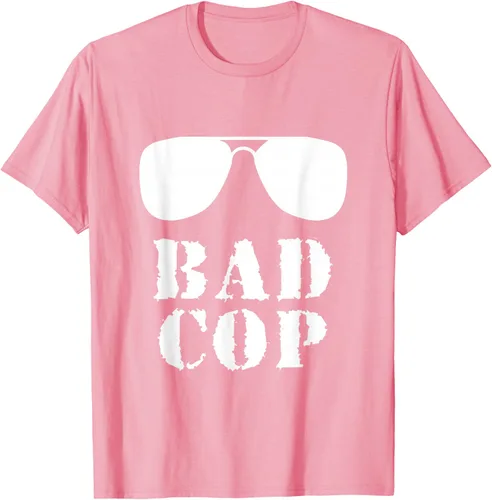 Vista 75 de Bad Cop Funny Police - Camiseta a juego para padre e hijo, Negro, S
