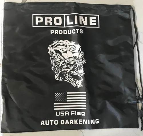 Vista 2 de Herramientas de calidad Soldadura Cráneo Casco Máscara Capucha Transporte/Bolsa de almacenamiento