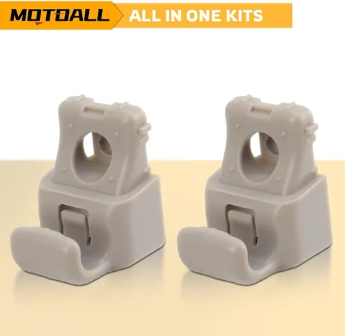 Vista 7 de MOTOALL Reemplazo de clips para visera solar para Tesla Model 3 2017-2020