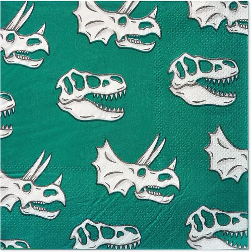 Vista 7 de American Greetings Suministros para fiestas de cumpleaños de dinosaurios, kit de pancarta (7 piezas)
