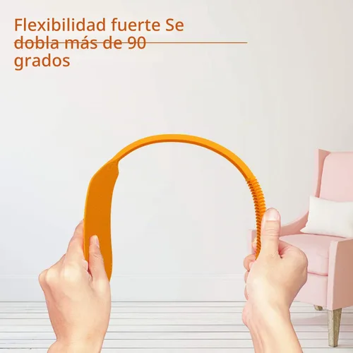 Vista 3 de Kensizer Paquete de 6 matamoscas de plástico resistentes, paquete múltiple de matamoscas de mango largo, matamoscas gigante, matamoscas a granel