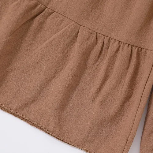 Vista 6 de mlpeerw Conjunto de ropa de verano para niñas pequeñas, sin mangas, chaleco superior + pantalones largos rectos, 2 piezas, 1-6 años, Encaje