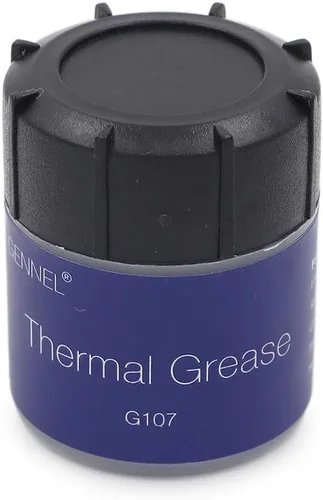 Vista 5 de G107 - Pasta térmica plateada de 20g, pasta de disipador de calor de alto rendimiento, compuesto de grasa térmica conductora para CPU, GPU