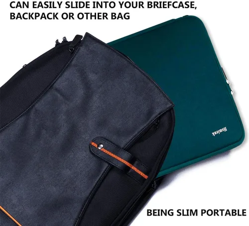 Vista 80 de Funda para portátil, bolsa de transporte con protección para computadora compatible con MacBook Air nuevo de 13 pulgadas M2/A2681 M1/A2337, MacBook