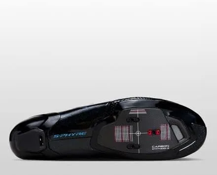 Vista 3 de SHIMANO RC902 S-PHYRE - Tenis de ciclismo para hombre, color negro LTD, 46.0