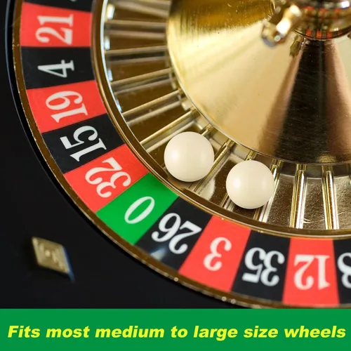 Vista 5 de Silipull Rotuleta Win Marker y 2 Pcs 0.591 in Ruleta Bolas Acrílico Ruleta Marcador Ruleta Accesorios Rueda Juego Juego de Mesa