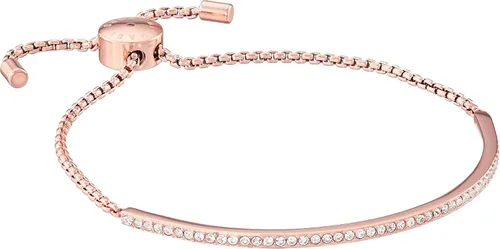 Vista 7 de Michael Kors Rose Gold-Tone Bracelet for Women; Bracelets; Jewelry for Women Deslizador de cristal