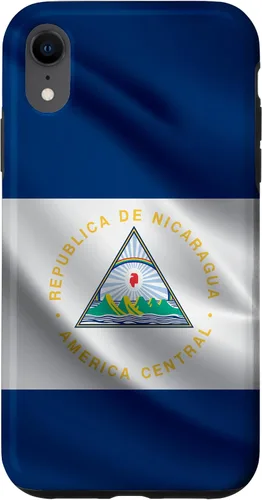 Vista 25 de Funda con la bandera de Nicaragua para iPhone 17