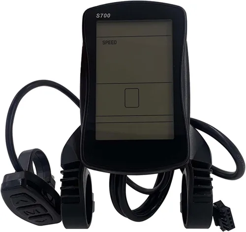Vista 8 de S700 Electric Bike LCD Display Meter E-Bike Display Screen 36V/48V Electric Bike Computer Conversion Accessories for Electric Scooter