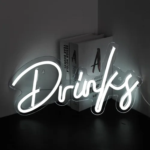 Vista 17 de Looklight Letrero de neón para barbería, señal de poste de barbero con LED, luces de neón para decoración de pared, señal de neón para estación