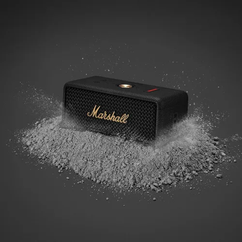 Vista 11 de Marshall Emberton III - Altavoz Bluetooth portátil, diseño resistente e impermeable IP67, sonido estéreo fuerte, graves profundos con tiempo