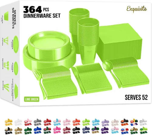 Vista 23 de Juego de 390 platos y servilletas del 4 de julio, platos de papel del 4 de 4 de julio 2