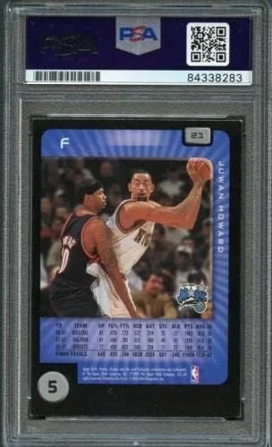 Vista 2 de 2003-04 Upper Deck Victory #21 Juwan Howard Signed Card AUTO PSA/DNA Slabbed - Basketball Slabbed Rookie Cards