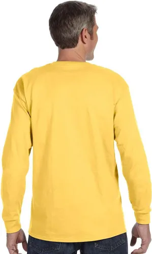 Vista 3 de Jerzees Dri-Power Camiseta de manga larga, paquete múltiple, para hombre