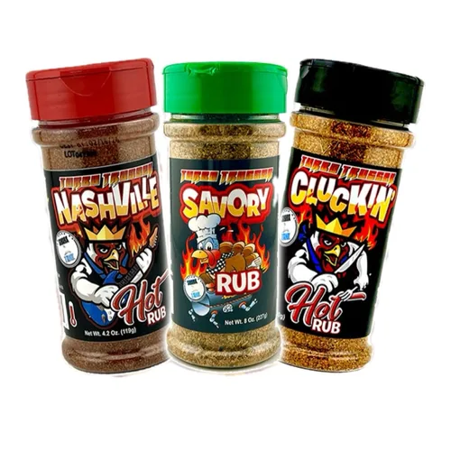 Vista 4 de Turbo Trusser Savory Rub Para pavo, pollo, pato, cerdo y verduras Sabor audaz, aromático y perfectamente equilibrado Hecho en los Estados