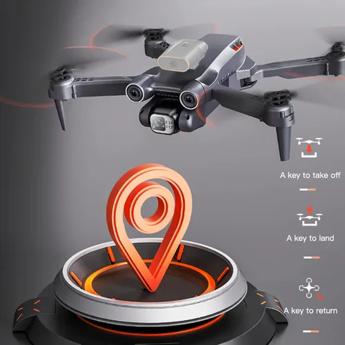 Vista 6 de GoolRC Dron a control remoto, 4K HD doble cámara RC Quadcopter, Drone ESC con función de control de gestos de trayectoria vuelo rollo de 360 grados