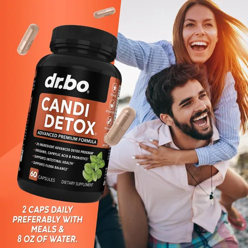 Vista 7 de Candida Cleanse Detox para mujeres y hombres – Kit de pastillas de apoyo de desintoxicación Candi, anti crecimiento excesivo de equilibrio