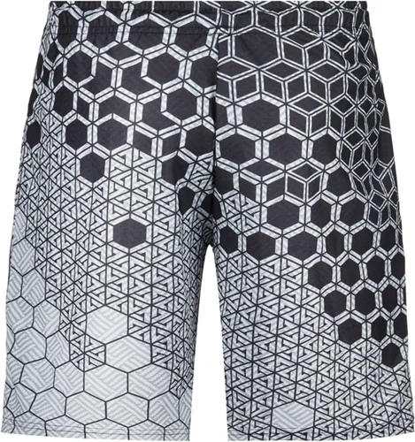 Vista 6 de Conjunto deportivo de 2 piezas para hombre, conjunto de tops y pantalones cortos, conjuntos de moda a rayas, traje deportivo casual de manga corta