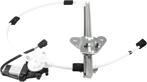 Vista 7 de Elevalunas eléctrico delantero del lado del conductor con motor para Jeep Cherokee XJ Sport Utility 1997, 1998, 1999, 2000, 2001, 4 puertas, solo