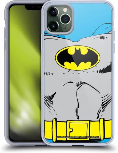 Vista 299 de Head Case Designs Funda de gel con licencia oficial de Batman DC Comics Bat Signal Logos [protección de grado militar] compatible con Apple iPhone 7