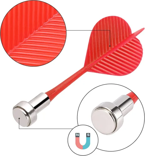 Vista 3 de Accmor Magnetic Darts, Magnetic Darts Replacement for Magnetic Dartboard