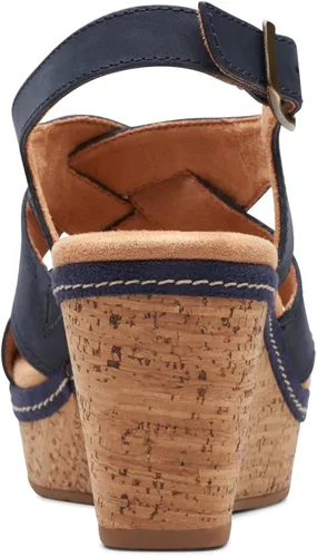 Vista 6 de Clarks Elleri Rae Sandalia de cuña para mujer