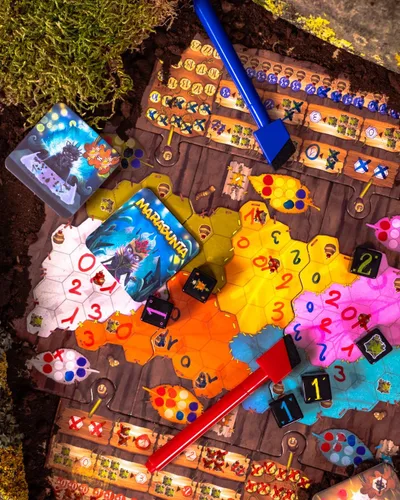 Vista 6 de Juego de mesa Marabunta: un juego de estrategia de dominación de colonia de hormigas. Divertido juego familiar para niños y adultos, a partir de 10