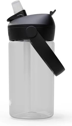 Vista 10 de CamelBak Thrive Kids - Válvula de mordida con popote para niños, botella de agua Tritan Renew Airplane Bandits, 14 onzas Easy Drinking Kids Can