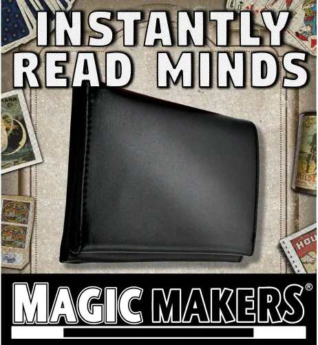 Vista 4 de Mente leyendo invisible Peek Wallet truco de magia