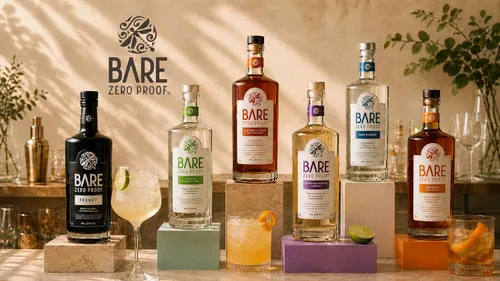 Vista 7 de BARE Zero Proof® Whisky Bourbon Alternativa al whisky bourbon Espíritu sin alcohol Alternativa de alcohol Cóctel sin alcohol Prueba cero
