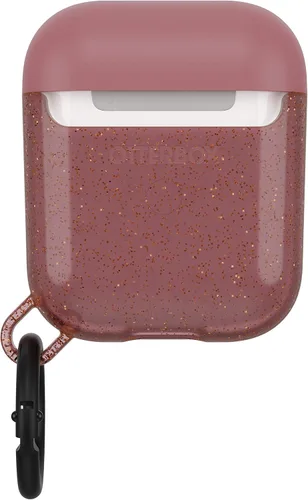 Vista 4 de OtterBox 77-65504 para Apple AirPods (1ª y 2ª generación), elegante funda protectora, serie Ispra - Rosa Rosado