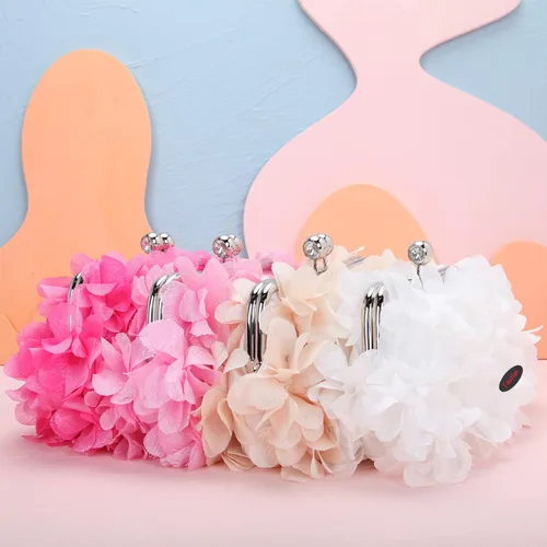 Vista 9 de Fawziya Carteras con corte floral para mujer, bolsos y embragues de noche