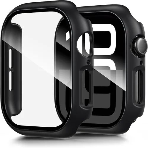 Vista 34 de LK Pack de 3 para Apple Watch Ultra 3 Protector de Pantalla 49mm [Cero-Falla] HD Top 9H Vidrio Templado Apple Watch Ultra / Ultra 2 Protector de Azul