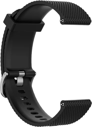 Vista 2 de TenCloud Correas compatibles con Letscom Correa de reloj de repuesto, correas suaves y lavables de silicona, accesorios para reloj de fitness ID205L