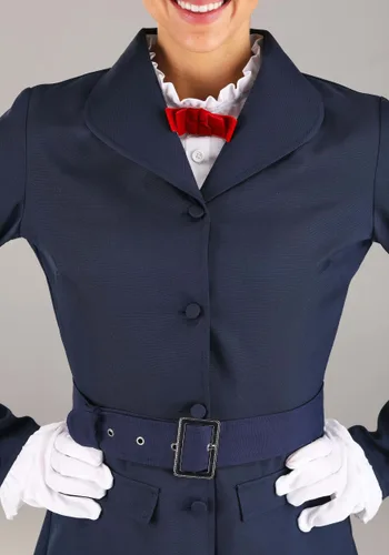 Vista 3 de Disfraz de Mary Poppins para Mujer Multicolor