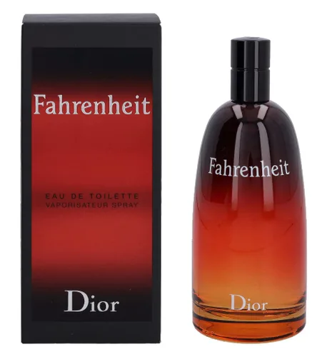 Vista 4 de Fahrenheit de Christian Dior para hombre. Eau De Toilette en espray rojo, 3.4 onzas.