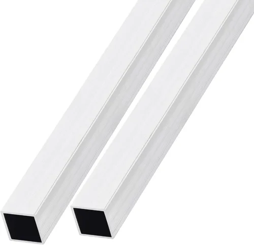 Vista 11 de METALLIXITY Tubo cuadrado de aluminio (6 mm x 6 mm x 1 mm x 300 mm) 2 piezas, Tubo de aluminio 6063 - para mobiliario del hogar, maquinaria